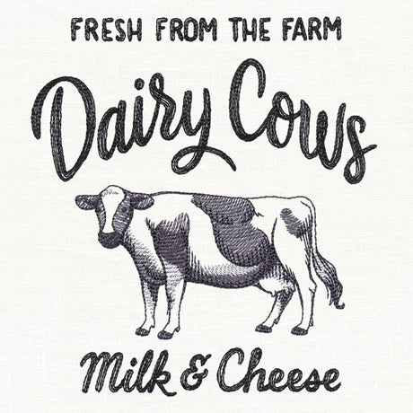 County Fair Sign - Dairy Cows