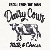 County Fair Sign - Dairy Cows