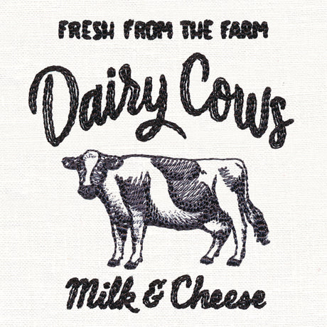 County Fair Sign - Dairy Cows