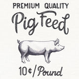County Fair Sign - Premium Quality Pig Feed