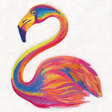 Dreamy Flamingo in Watercolor