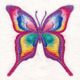 Rainbow Butterfly in Watercolor