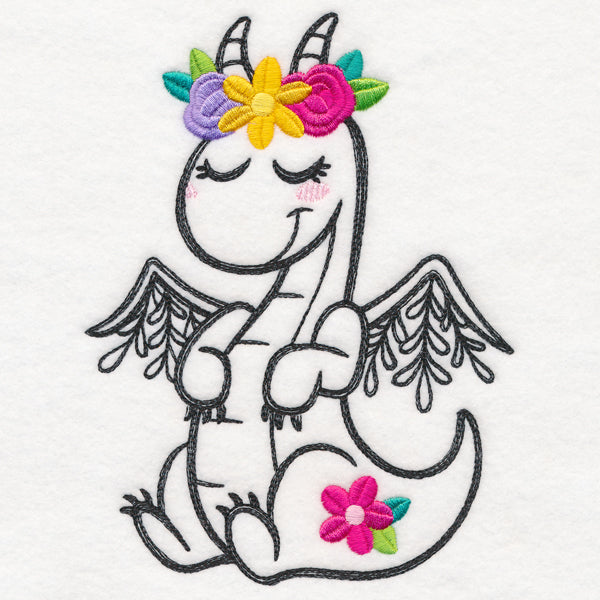 Wildflower Friends - Dragon