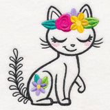 Wildflower Friends - Cat