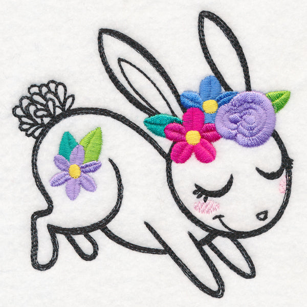 Wildflower Friends - Bunny