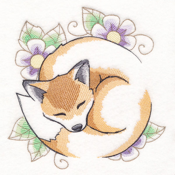 Soft Sleepy Fox