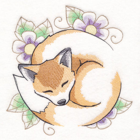 Soft Sleepy Fox