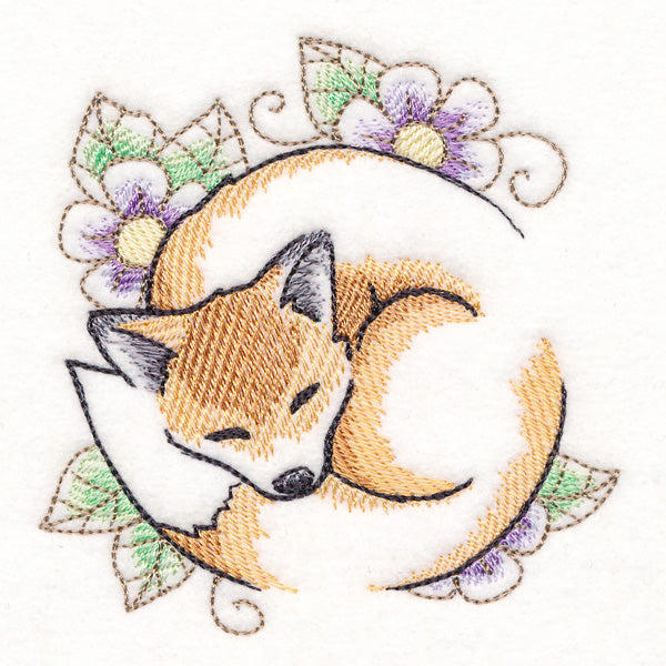 Soft Sleepy Fox