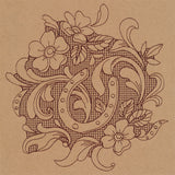 Western Blooms (Trapunto)