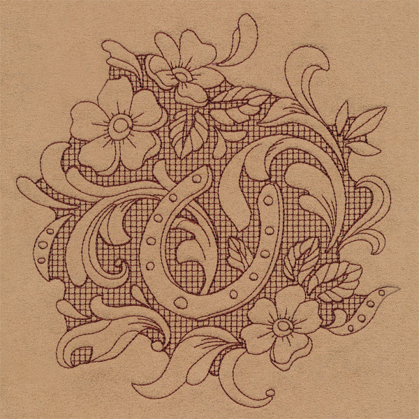 Western Blooms (Trapunto)