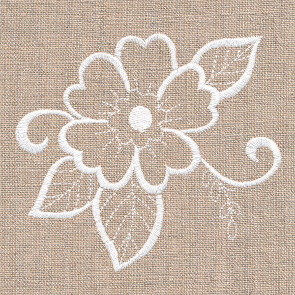 Rustic Wild Rose Accent