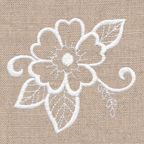 Rustic Wild Rose Accent