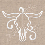 Rustic Steer Skull Accent