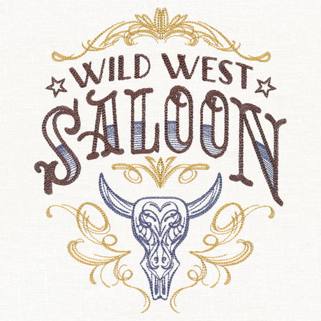 Wild West Saloon Sign