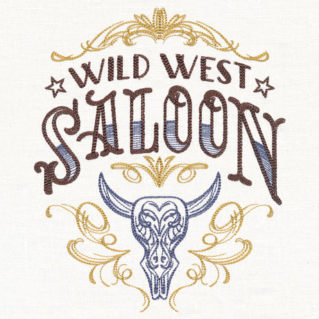 Wild West Saloon Sign