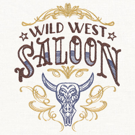 Wild West Saloon Sign