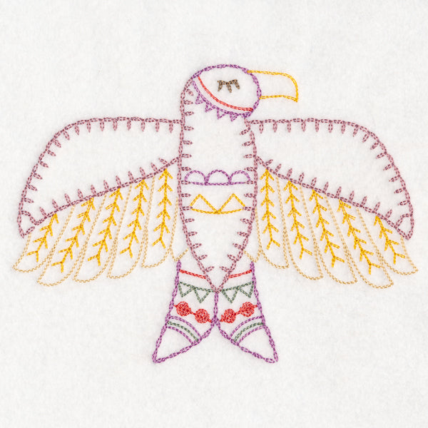 Southwestern Animals - Hawk (Vintage)