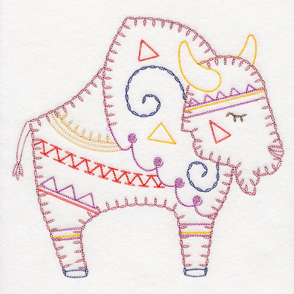 Southwestern Animals - Buffalo (Vintage)