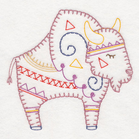 Southwestern Animals - Buffalo (Vintage)