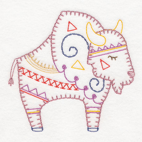 Southwestern Animals - Buffalo (Vintage)