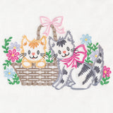 Basket of Kittens (Vintage)