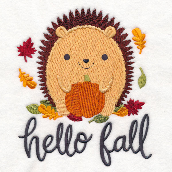 Hello Fall Hedgehog