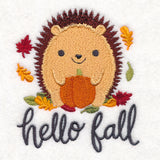 Hello Fall Hedgehog