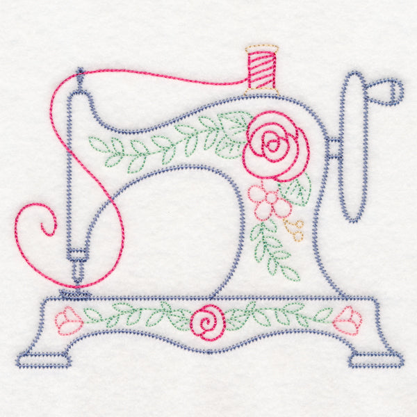 Vintage Stitches Sewing Machine