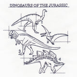 Dinosaurs of the Jurassic Schematic