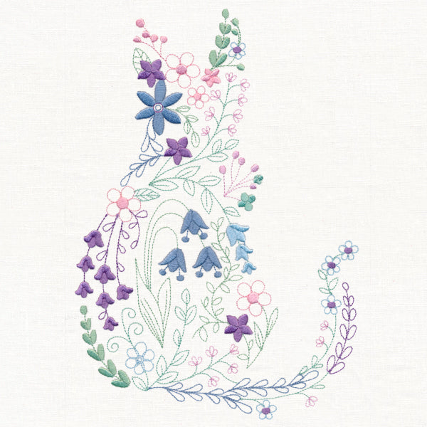 Delicate Wildflower Cat