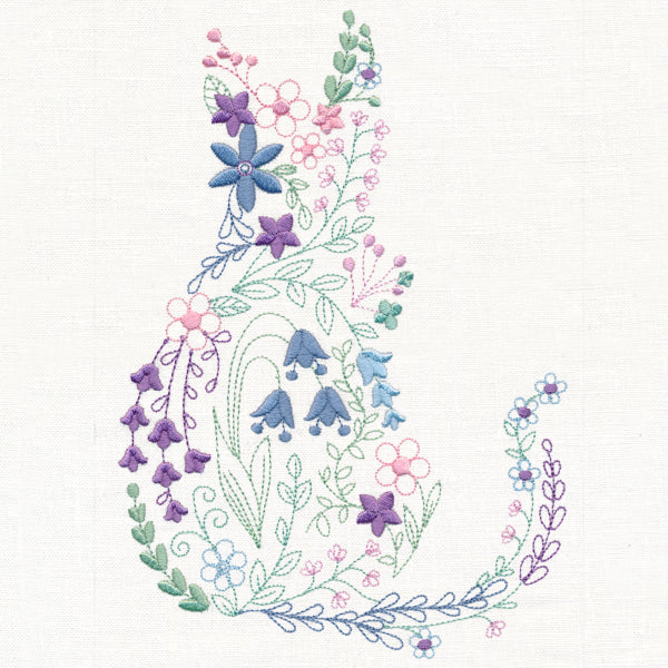 Delicate Wildflower Cat
