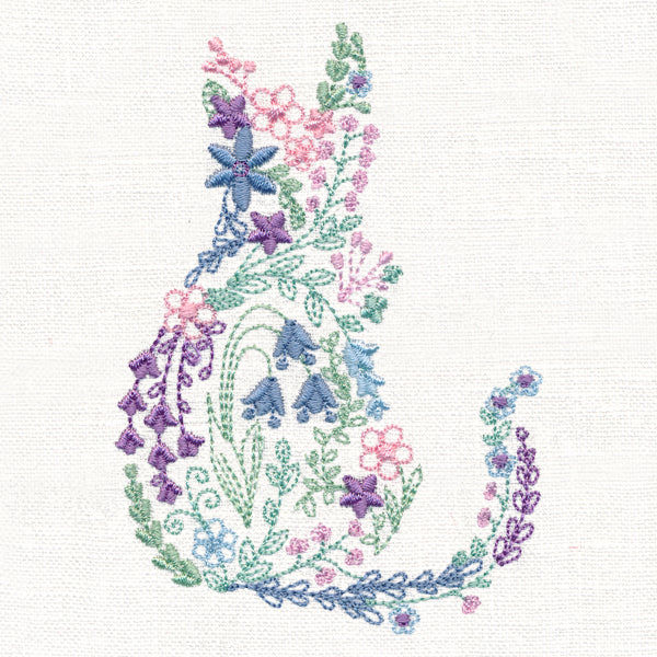 Delicate Wildflower Cat
