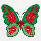 Blooming Poinsettia Butterfly
