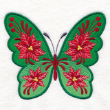 Blooming Poinsettia Butterfly