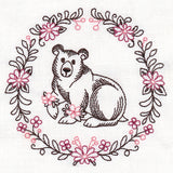 Woodland Flower Friends - Bear