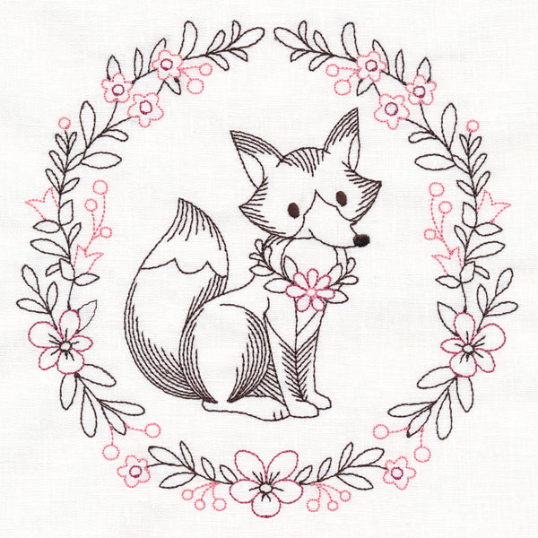 Woodland Flower Friends - Fox