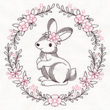 Woodland Flower Friends - Bunny