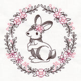 Woodland Flower Friends - Bunny