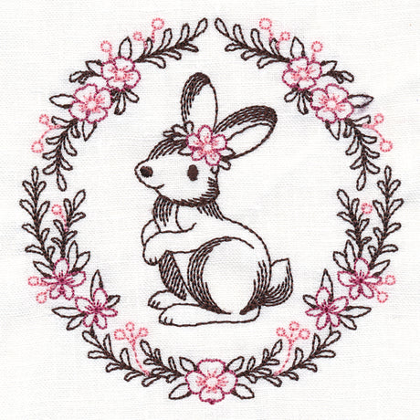 Woodland Flower Friends - Bunny