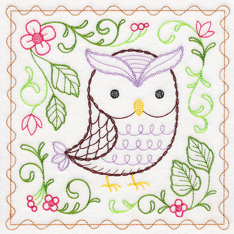 Woodland Charm - Owl (Vintage)