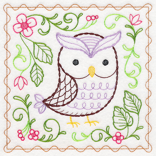 Woodland Charm - Owl (Vintage)