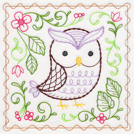 Woodland Charm - Owl (Vintage)