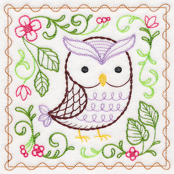 Woodland Charm - Owl (Vintage)