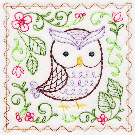 Woodland Charm - Owl (Vintage)