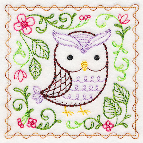 Woodland Charm - Owl (Vintage)