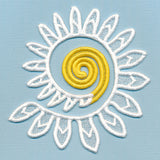 Spiral Daisy in 3D (Lace)