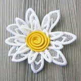 Spiral Daisy in 3D (Lace)