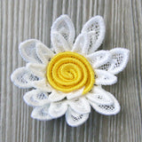 Spiral Daisy in 3D (Lace)