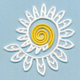 Spiral Daisy in 3D (Lace)