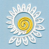 Spiral Daisy in 3D (Lace)